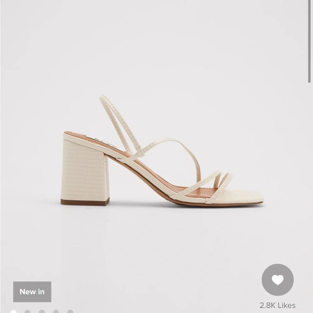 NA-KD Strappy Snake Block Heel_in box - Picture 1 of 12